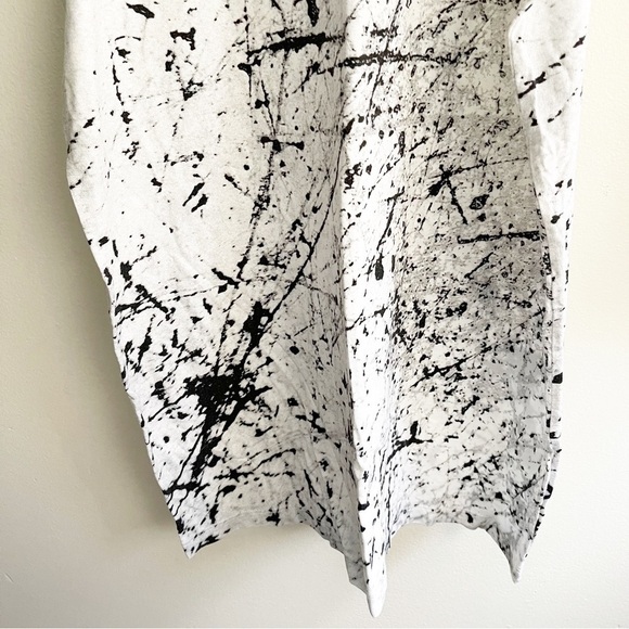 Helmut Lang Muscle Top with Splatter Print - Picture 4 of 11